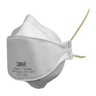 UCi 3M Aura Disposable FPP1 Unvalved P1S Respirator Mask 9310+ (20 Pack)