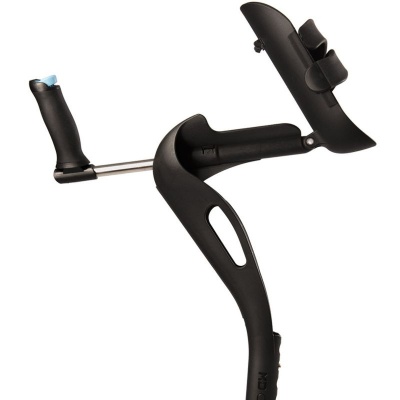 M+D Adjustable Forearm Crutch Cane Alternative (Black)