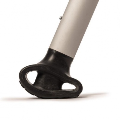 M+D Adjustable Forearm Crutch Cane Alternative (White)