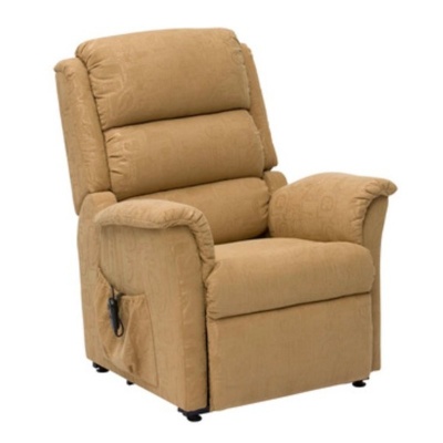 Drive Restwell Nevada Standard Dual Motor Fabric Gold Riser Recliner Chair