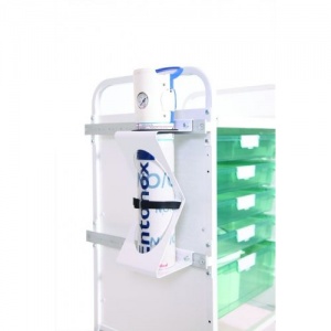 Oxygen Bottle Holder for Sunflower Medical Vista Storage Trolleys