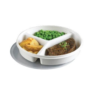 Partitioned Scoop Dish with Lid