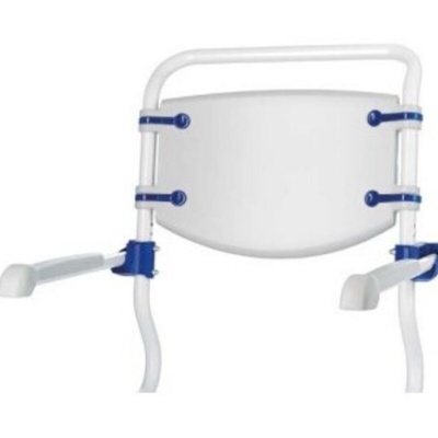 Invacare Shower Commode Chairs Plastic Backrest