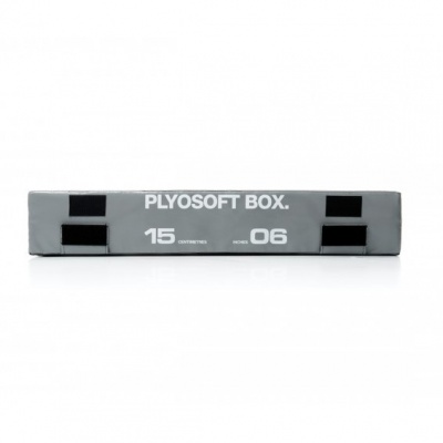 Escape Fitness Plyosoft 150mm Plyometric Jump Box (Grey)