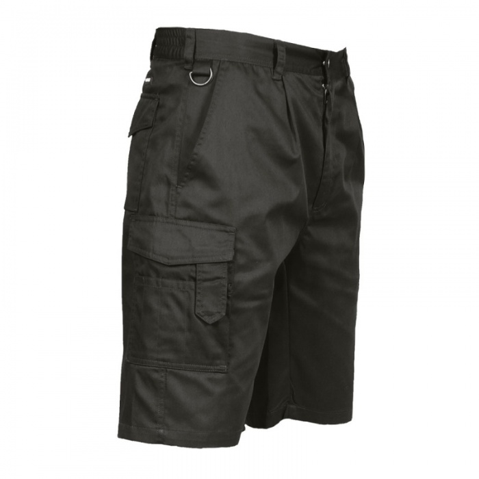 Portwest S790 Black Summer Cargo Shorts