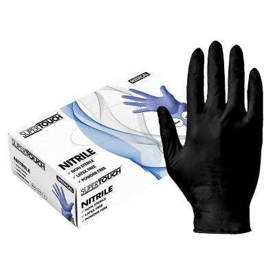Supertouch Medical-Grade Powder-Free Nitrile Gloves (Pack of 100)