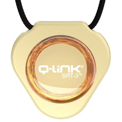 Q-Link Champagne Pearl SRT-3 Energy Clarifying Pendant