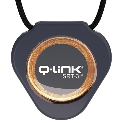 Q-Link Onyx Blue SRT-3 Energy Clarifying Pendant