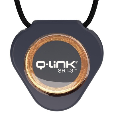 Q-Link SRT-3 電磁波対策グッズ Q-Link Onyx Blue SRT-3 Pendant | Health and Care
