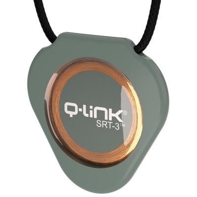 Q-Link Olive SRT-3 Energy Clarifying Pendant with Biofield Enhancement