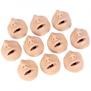 Replacement Mouth/ Nose Pieces For Adult CPR Torso, Obese