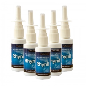 Rhynil Double Strength Stop Snoring Spray (Pack of 5)