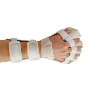 Rolyan Pre-Formed Anti-Spasticity Ball Splint with Slot and Loop Strapping