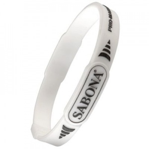 Sabona Pro Magnetic Sports Bracelet in White