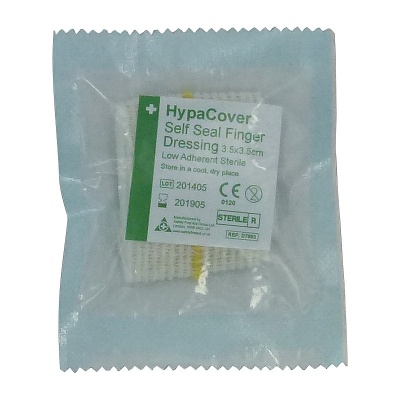 Safety First Aid HypaCover Self-Seal Finger Dressings (Pack of 12)