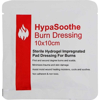 Safety First Aid HypaSoothe Burn Dressing 10 x 10cm