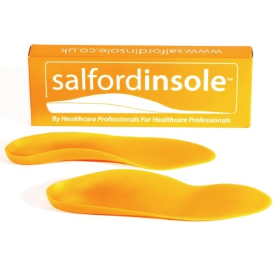 Salfordinsole Orange Flexible Orthotic Insoles