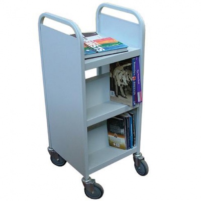 School Classroom Mobile Book Storage Trolley