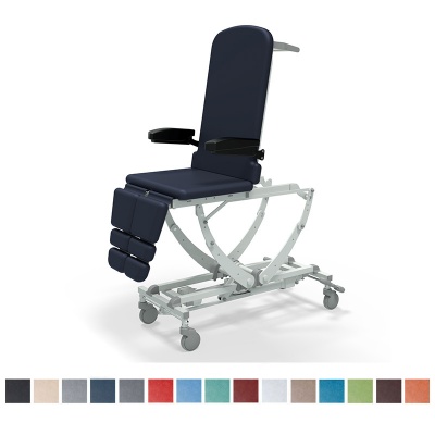 SEERS Clinnova Podiatry Pro Classic Couch with Electric Height, Backrest, Footrest and Tilt (LMWD)