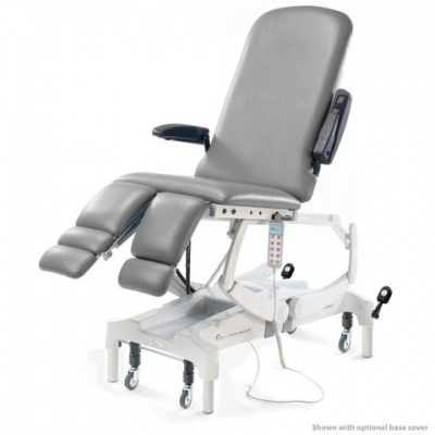 SEERS Clinnova Podiatry Pro Premium Couch with Electric Height, Backrest, Footrest and Tilt (RWD)