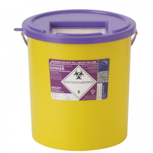 Sharpsguard Cyto 22L Sharps Container (Case of 10)