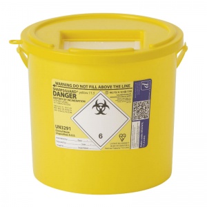 Sharpsguard Yellow 11.5L General-Purpose Sharps Container (Case of 20)