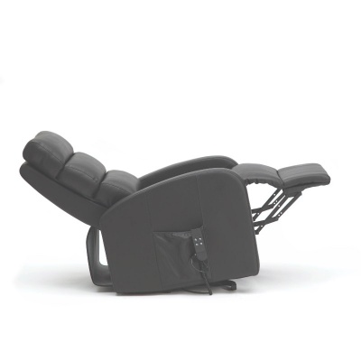 Drive Single Motor PU Black Rise and Recliner Chair