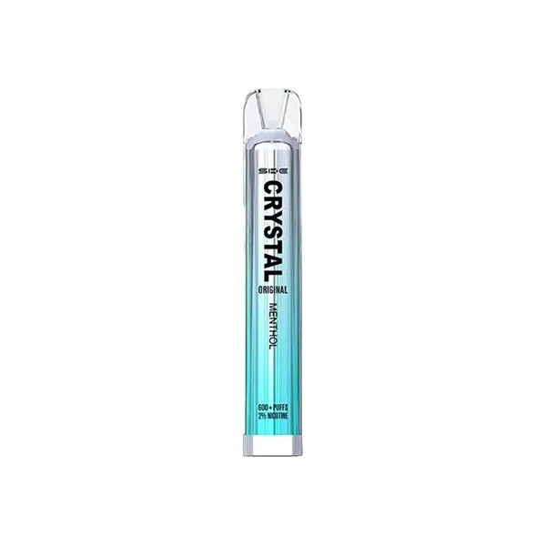 SKE Crystal Bar Menthol Disposable Vape Pen Saver Bundle (Pack of 10)