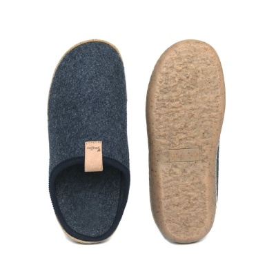SnugToes Jaja Men's Wool Thermal Slippers for Cold Feet