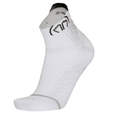 Sidas Run Anatomic Ankle Running Socks (White)