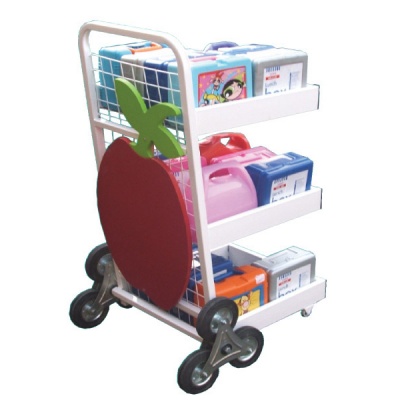 Stair Climbing 24 Lunch Box Storage and Transportation Trolley