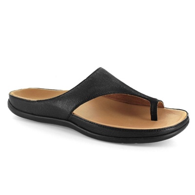 Strive Capri Black Orthopaedic Sandals