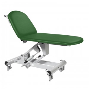 Sunflower Medical Fusion Classic Green Two-Section Hydraulic Couch