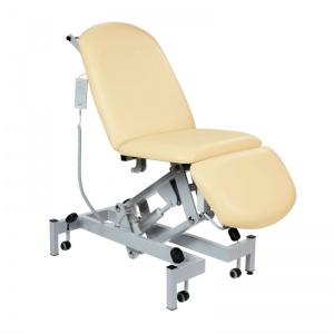 Sunflower Medical Beige Fusion Electric Height Treatment Chair with Single Foot Section