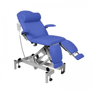 Sunflower Medical Mid Blue Fusion Podiatry Electric Trendelenburg Chair