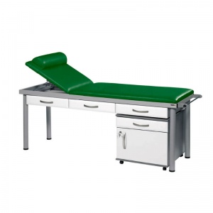 Sunflower Medical Green Practitioner Deluxe Examination Couch