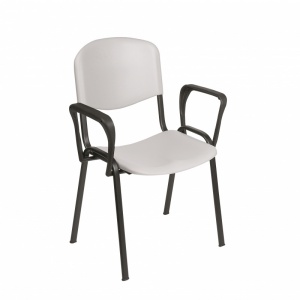 Sunflower Medical Grey Venus Visitor Chair with Arms