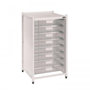 Sunflower Medical Vista Low-Level Storage Module with 8 Single-Depth Clear Trays