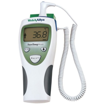 Welch Allyn SureTemp Plus Electronic Thermometer with Oral Probe (01690-410)