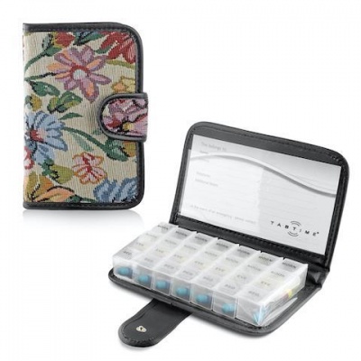 Tabtime Tapestry Pill and Tablet Wallet Organiser