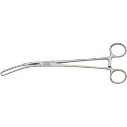 Teale Vulsellum Forceps Curved 7'' 3 x 4 TH Box Joint