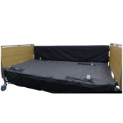 Harvest Anti-Entrapment Bed Bumpers with Net Inserts for Three-Bar Side Rails