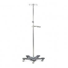 Bristol Maid Two-Hook IV Stand With Handle (Yellow Base Cap)