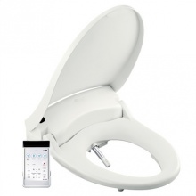 Aqua Sigma Dib C-750 Wash and Dry Bidet Shower Toilet Seat with Remote Control