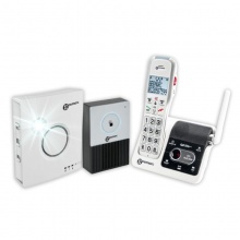 Geemarc AmpliDECT 595 Ultra Low Energy Amplified Cordless Phone with Ringer and Doorbell