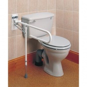 Homecraft Foldaway Grab Rail with Supporting Leg