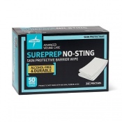 Medline Sureprep Liquid Skin Protectant Wipes (Case of 500 Wipes)