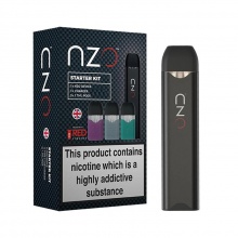 NZO Vape Starter Kit with Multi-Flavour Refill Pack