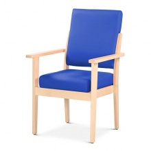 Bristol Maid Medium-Back Vinyl Patient Armchair (Removeable Seat)