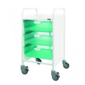 Compact Medical Trolley with 4 Trays | Health and Care